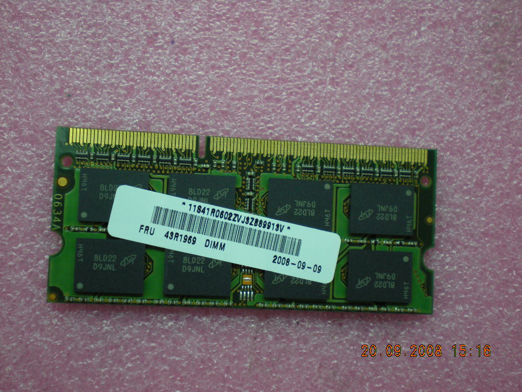 Lenovo Module Memory 2G - 43R1969