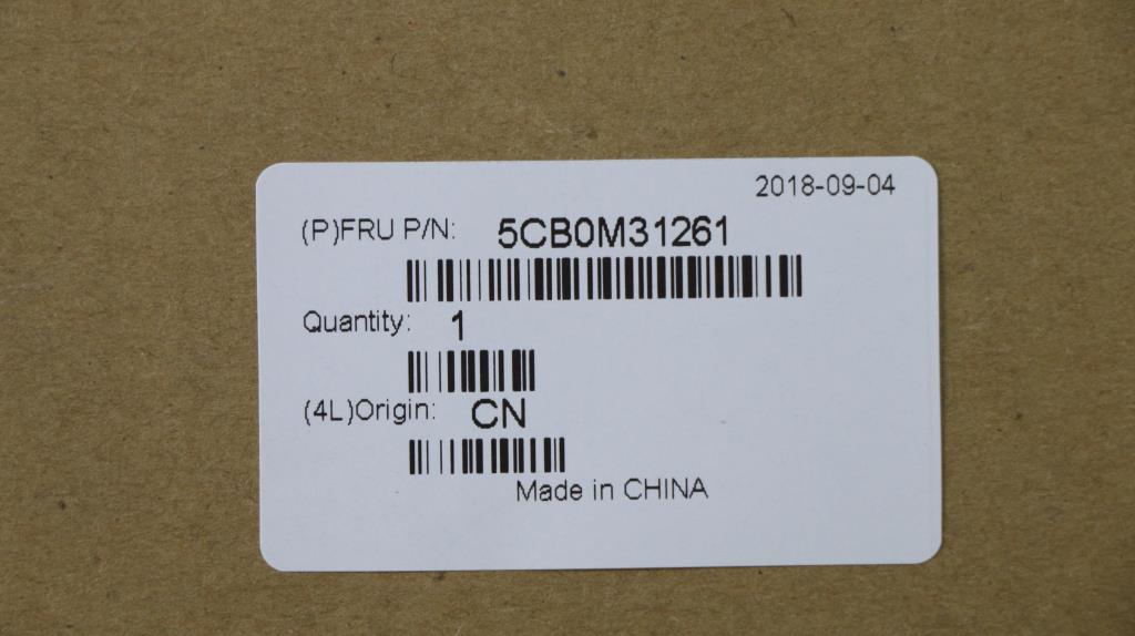 Lenovo Logic Upper Assembly Bl Wht Hb - 5CB0M31261