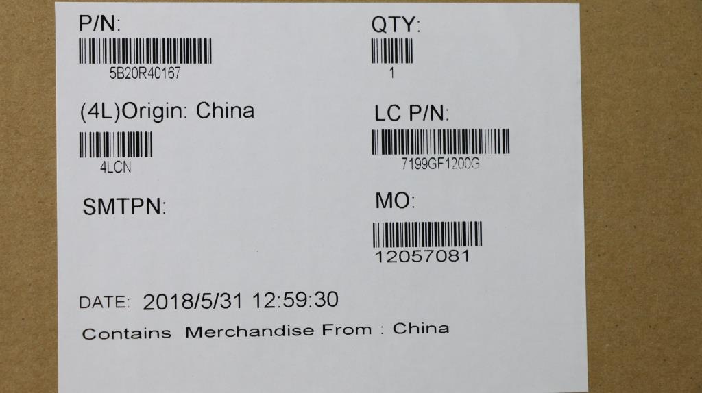 Lenovo System Board Planar Motherboar - 5B20R40167