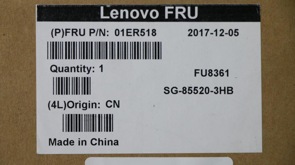 Lenovo Kb Sg-85520-3Ha Kz Lts-1 Nbl S - 01ER518