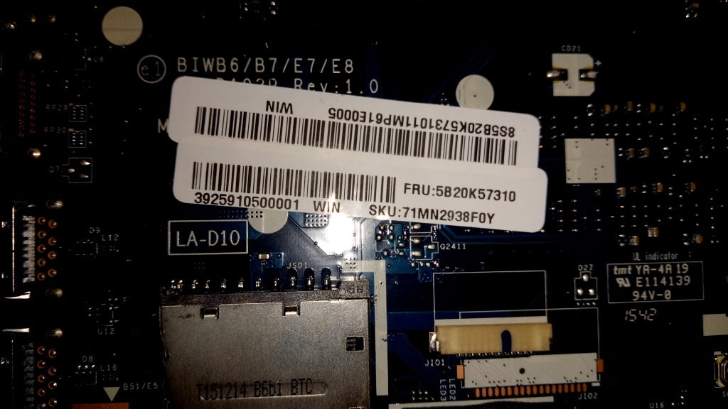 Lenovo Pl System Boards - 5B20K57310