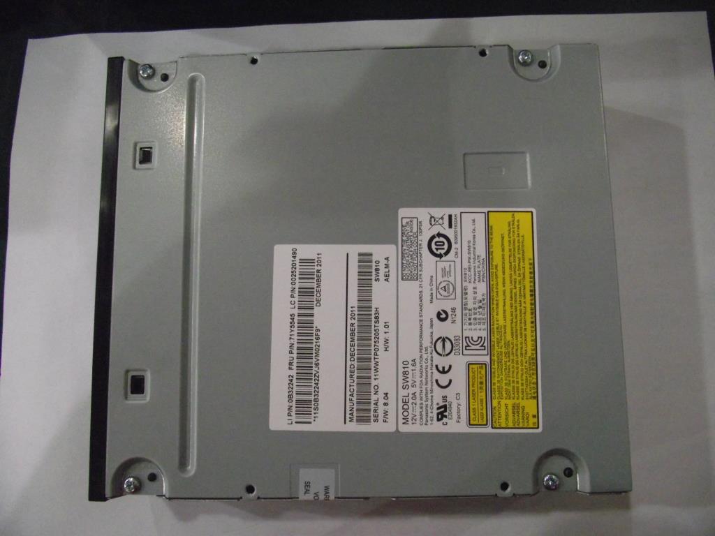 Lenovo 25201490 Rambo Panasonic 16Xsw810 Sata