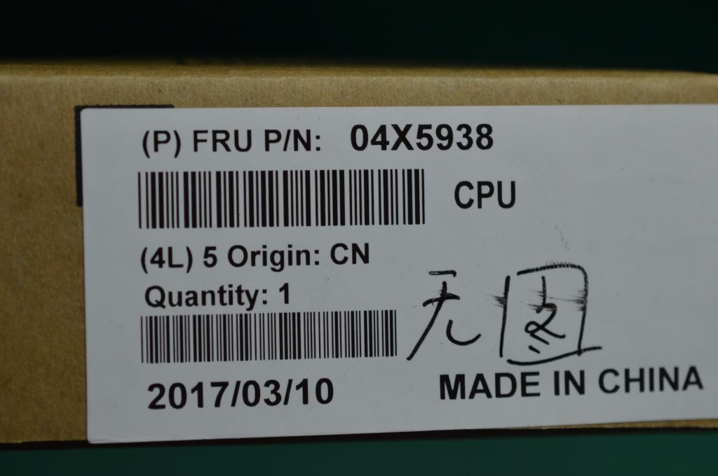 Lenovo Pu Processors - 04X5938