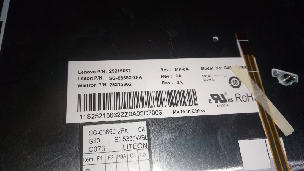 Lenovo Ki Keyboards Internal - 25215662