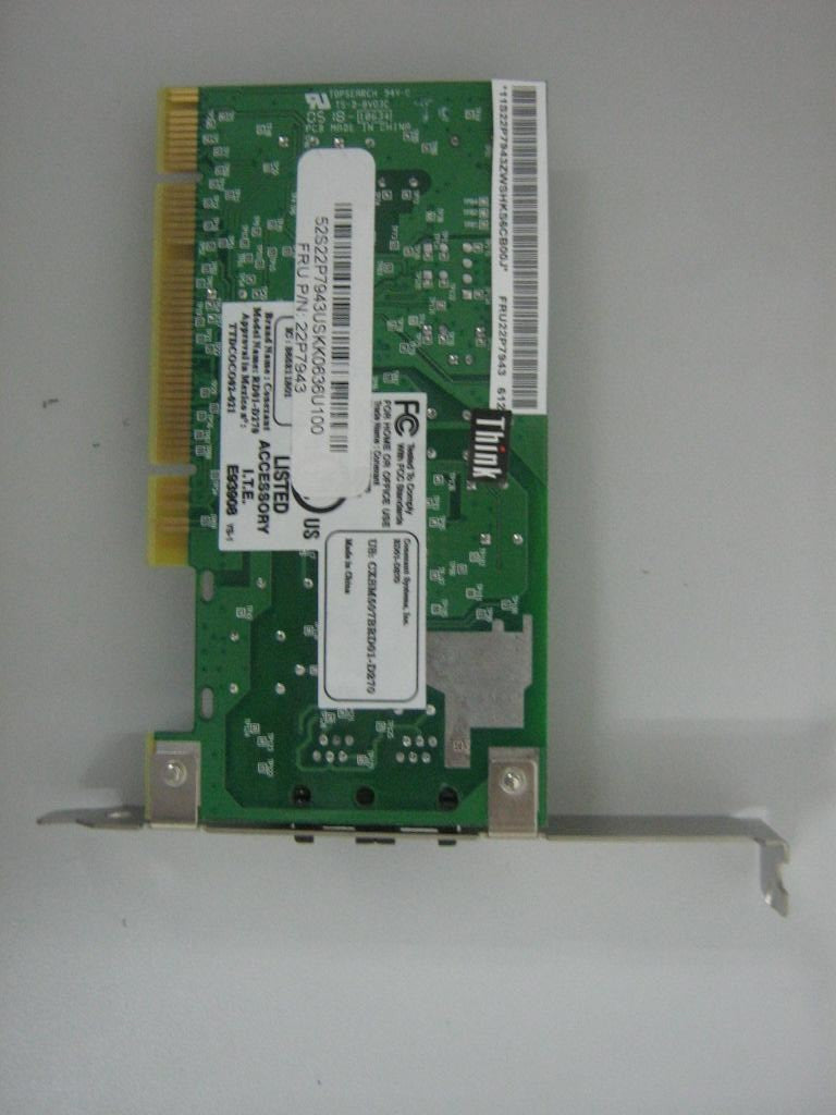 Lenovo Cards Misc Internal - 22P7943