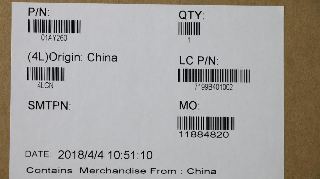 Lenovo Fru Acover Asm Eon - 01AY260