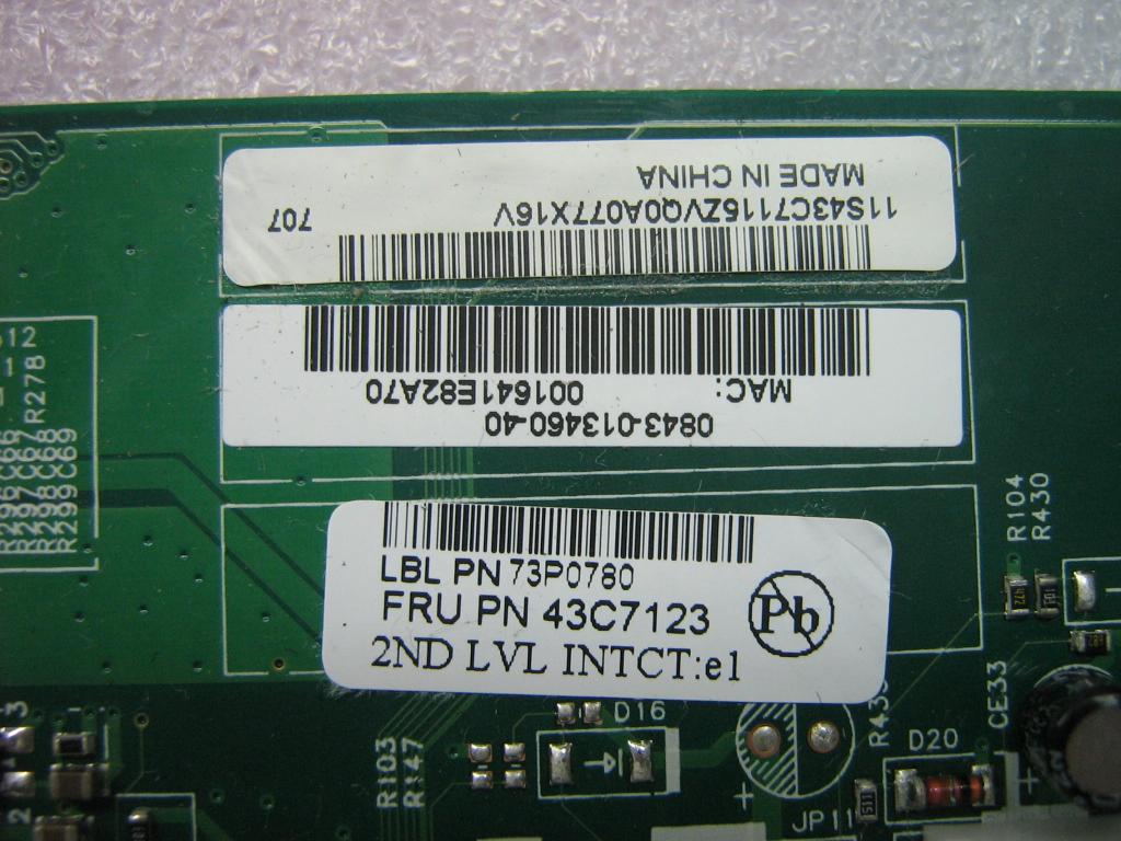Lenovo Pl-System Boards - 43C7123
