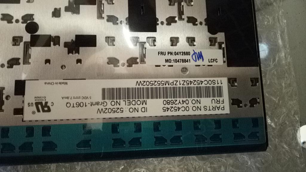 Lenovo Ki Keyboards Internal - 04Y2680