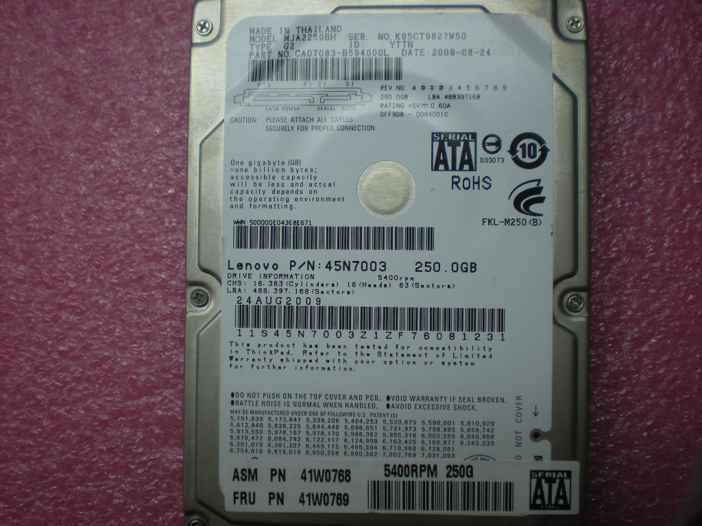 Lenovo Replacement Part - 41W0769