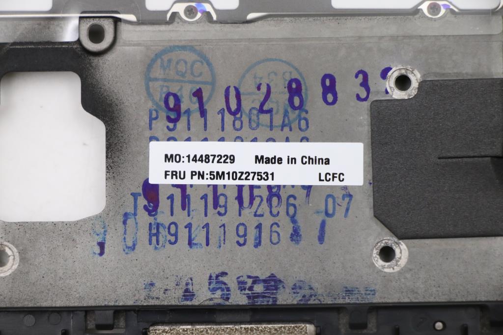 Lenovo Mech_Asm Grp_Kbd_Bzl_German_Ww - 5M10Z27531