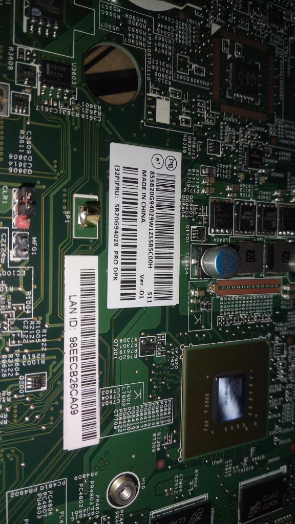 Lenovo 5B20G94029 Pl System Boards