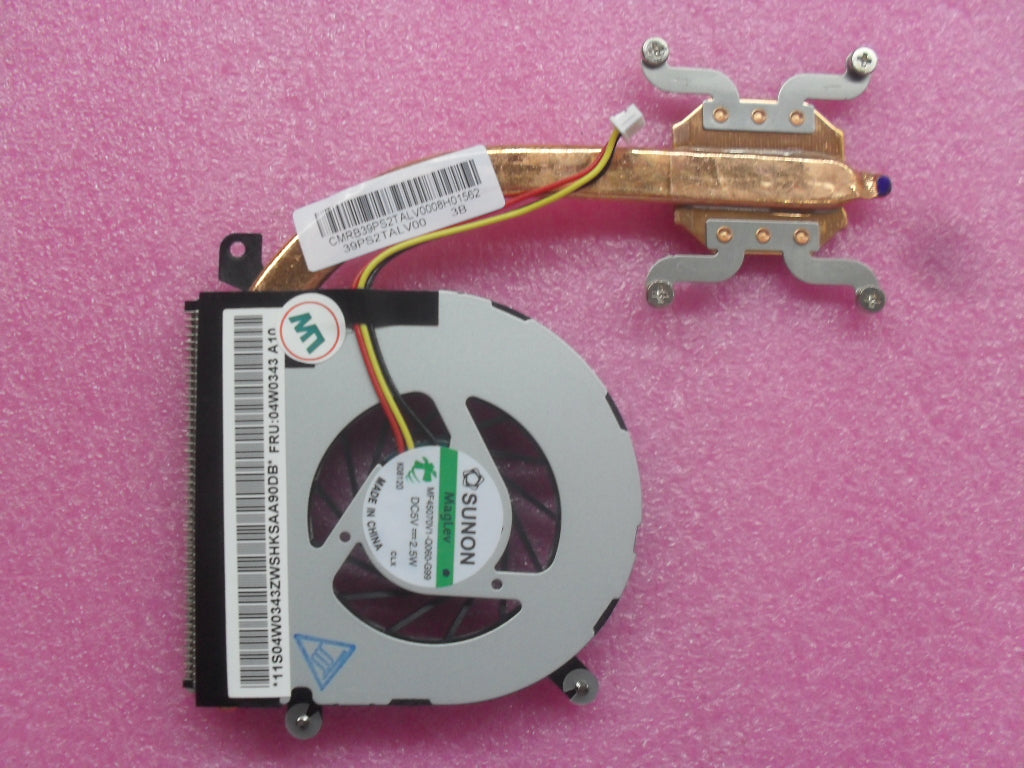 Lenovo Heatsk Thermal Module W/Fan In - 04W0343