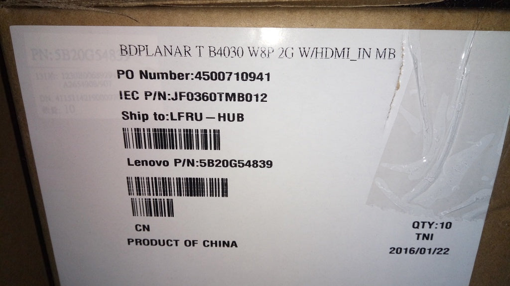 Lenovo Win 8 Mb - 5B20G54839