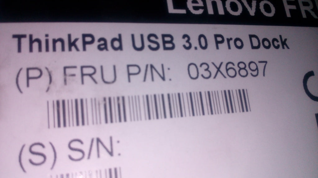 Lenovo Docking - 03X6897