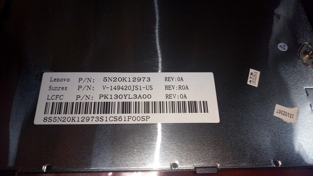 Lenovo Ki Keyboards Internal - 5N20K12973