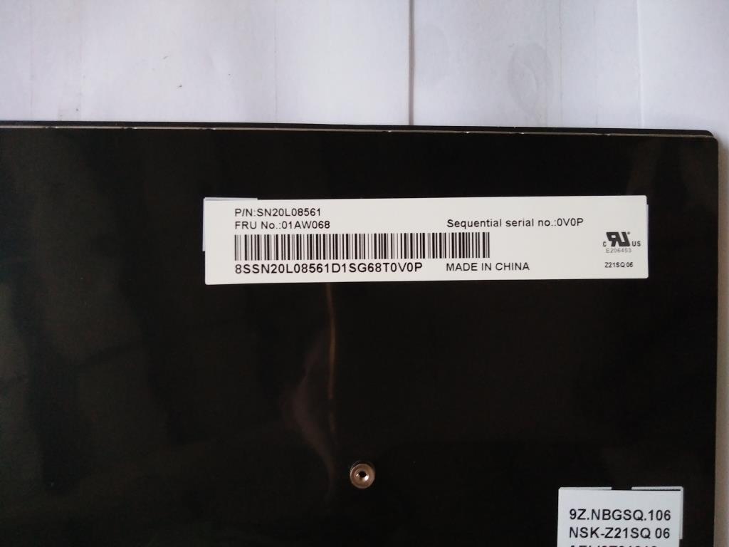 Lenovo Ki Keyboards Internal - 01AW068