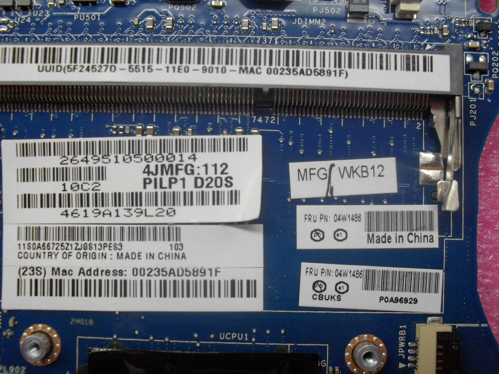 Lenovo 04W1486 - Part