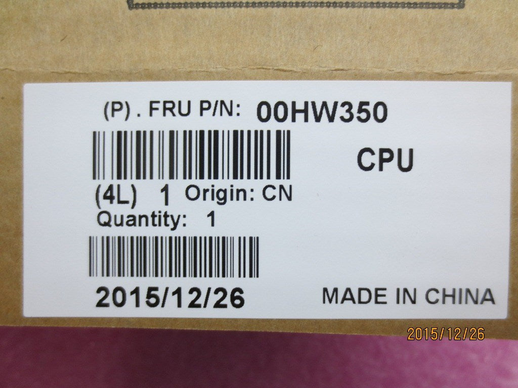 Lenovo Pu Processors - 00HW350