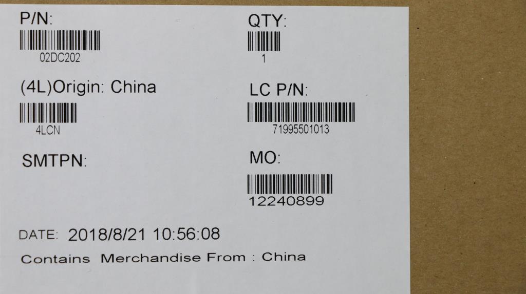 Lenovo System Board Planar Motherboar - 02DC202