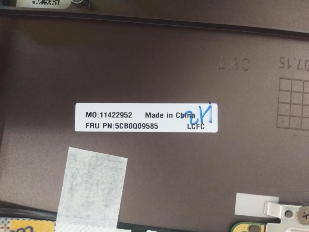 Lenovo Logic Up Assembly Bz_Usa - 5CB0Q09585
