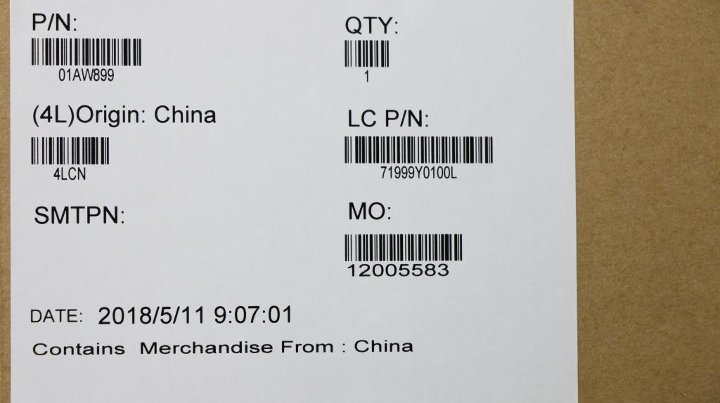 Lenovo Ioti58250U8Gytpm2 - 01AW899