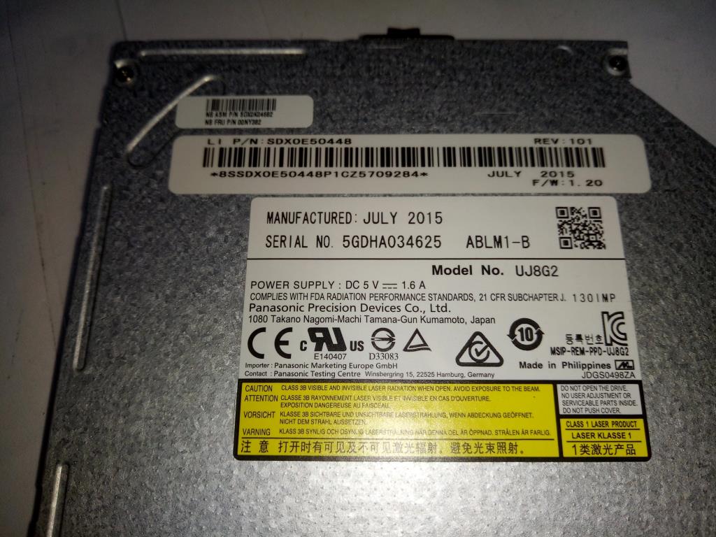 Lenovo Od Optical Drives - 00NY382