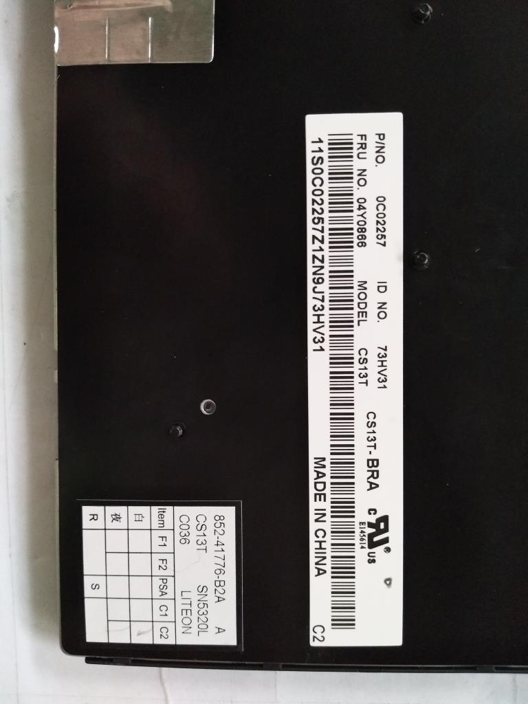 Lenovo Ki Keyboards Internal - 04Y0866