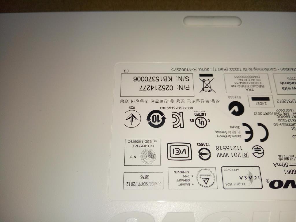 Lenovo Kb Keyboards External - 25214277