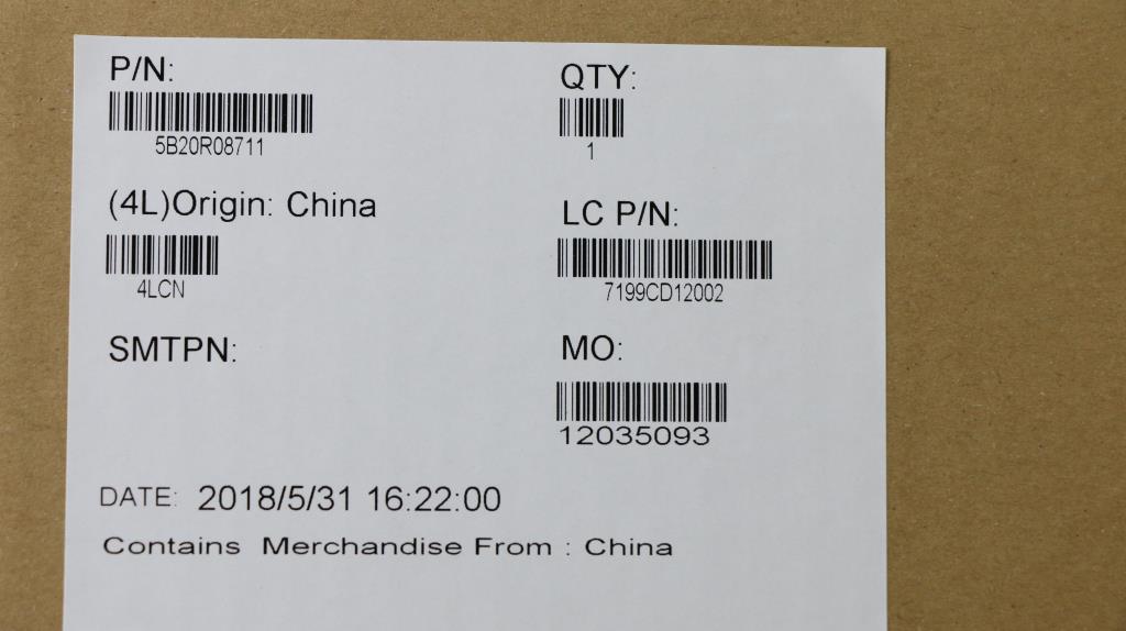 Lenovo System Board Planar Motherboar - 5B20R08711