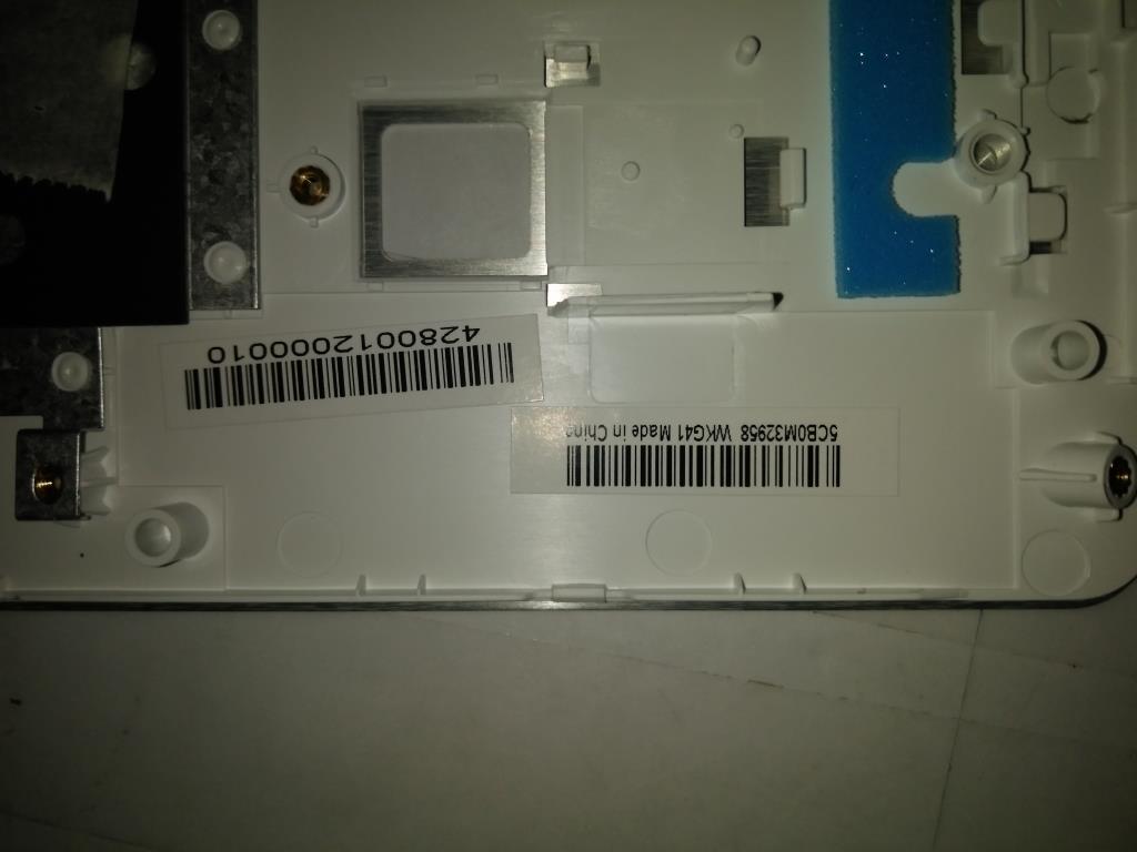Lenovo Up Assembly W/Kb Bl Wt Fp Yoga - 5CB0M32958