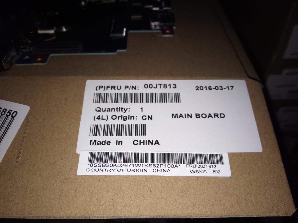 Lenovo Pl System Boards - 00JT813