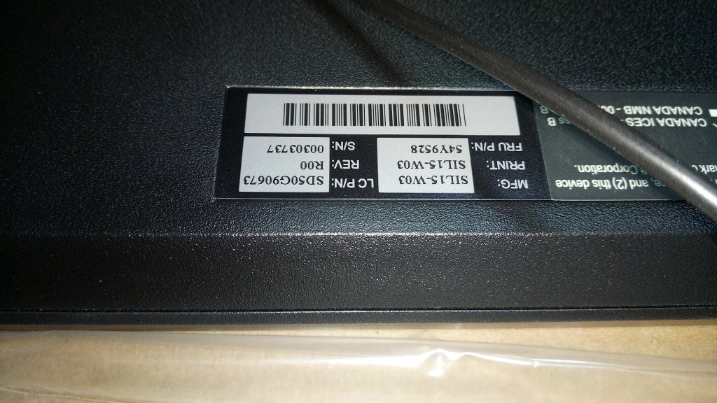 Lenovo 54Y9528 Keyboards External