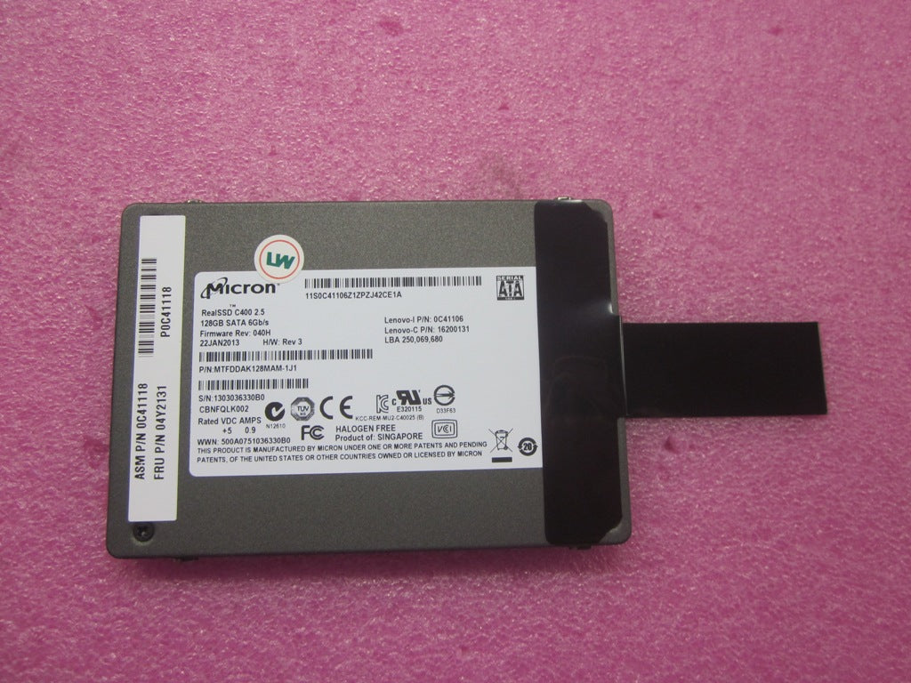 Lenovo Solid State Drives - 04Y2131