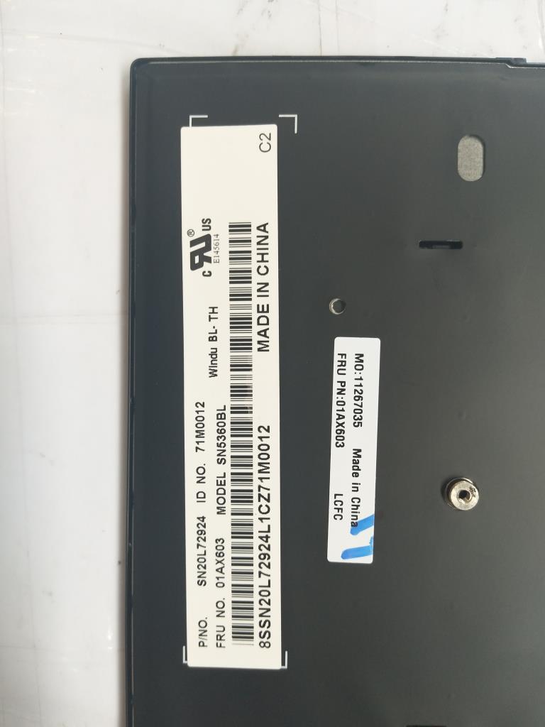 Lenovo Ct470 Keyboard Th Ltn Bl - 01AX603