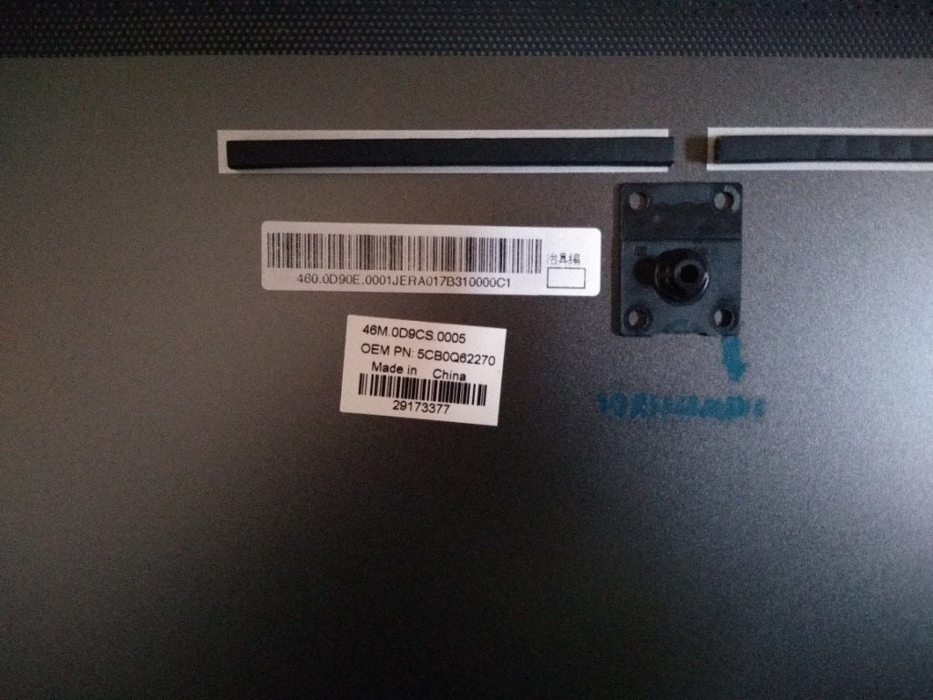 Lenovo Lower Case W 81Ac Iron Grey - 5CB0Q62270