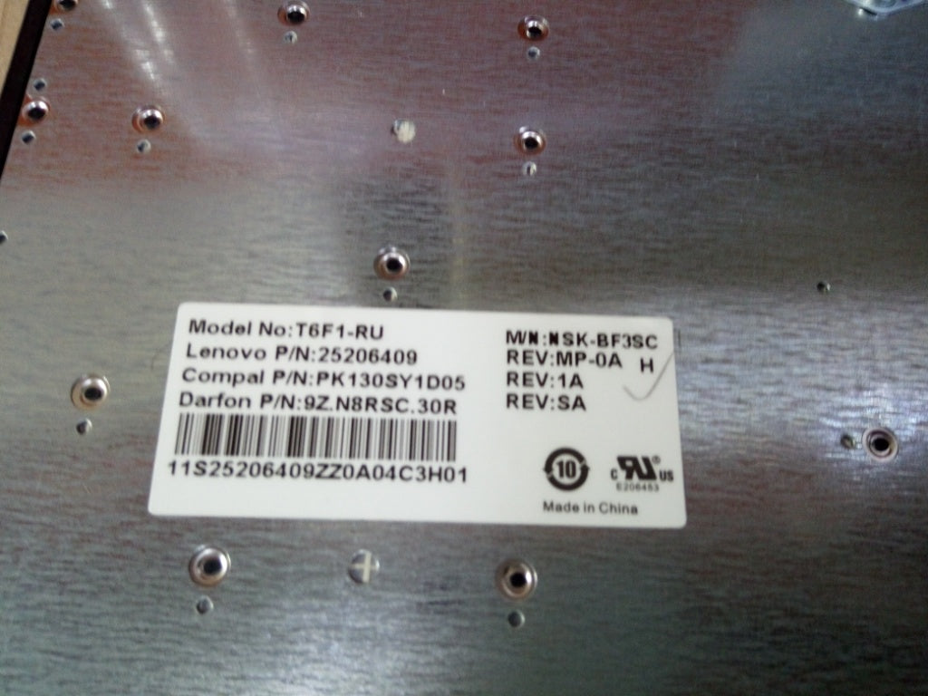 Lenovo Ki Keyboards Internal - 25206409