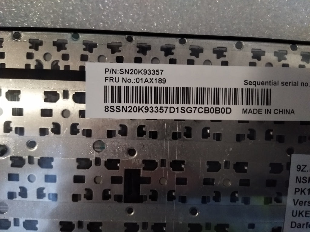 Lenovo Skywalkerkbd,Gb,Dfn - 01AX189