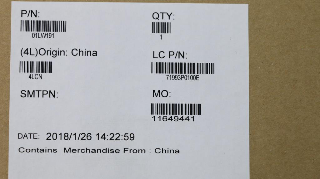 Lenovo Fru I5-7200U 550 2G Ddr5 Win Y - 01LW191