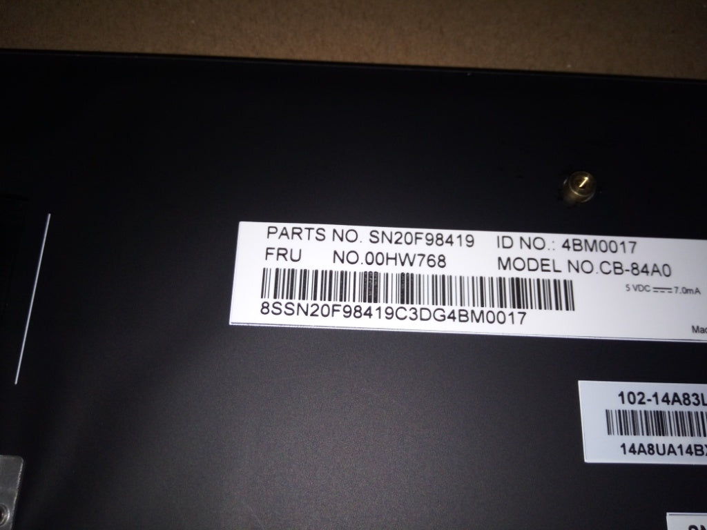 Lenovo Ki Keyboards Internal - 00HW768