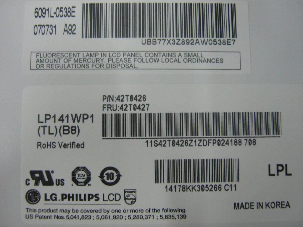 Lenovo 42T0427 - Part