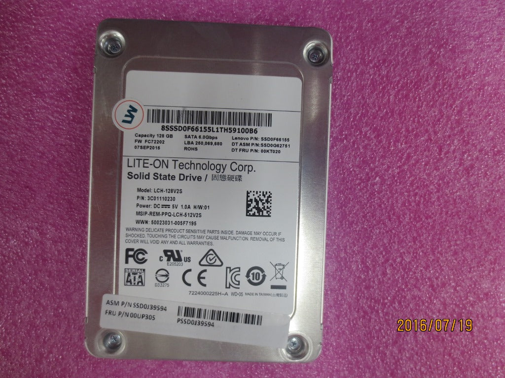 Lenovo Sd Solid State Drives - 00UP305