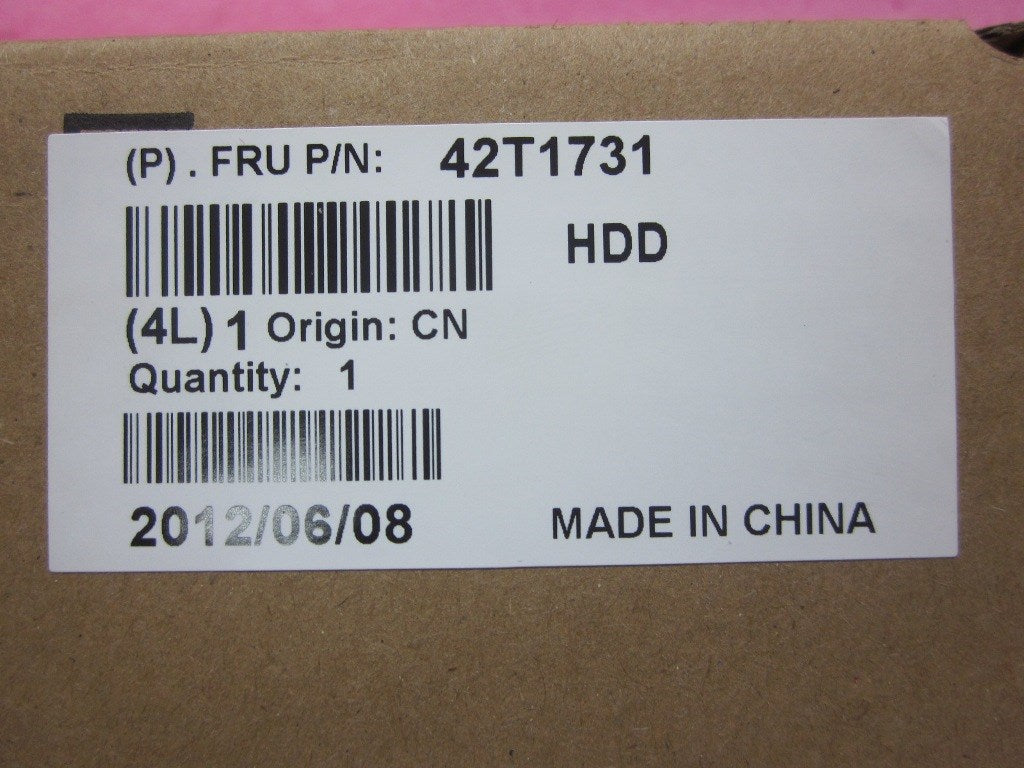 Lenovo Hd Hard Drives - 42T1731
