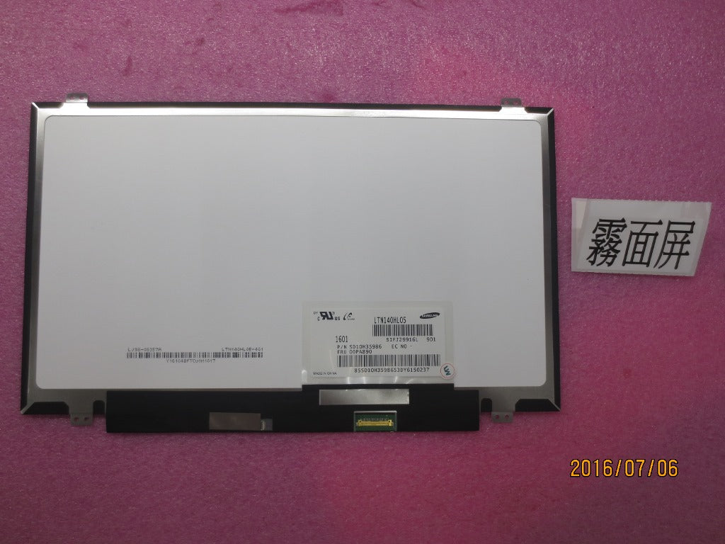 Lenovo Display14.0Sdc,Fhd,Ips,N/Touch - 00PA890