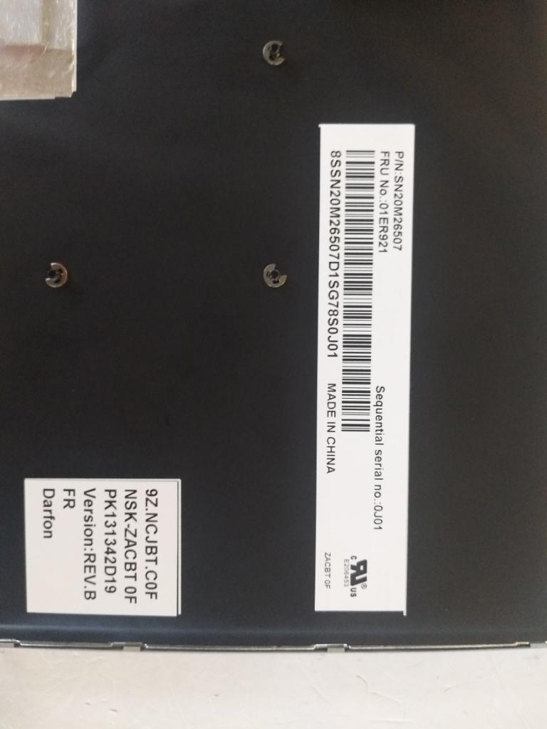 Lenovo Tho2 Dfn Bl-Kb Sv Fr - 01ER921