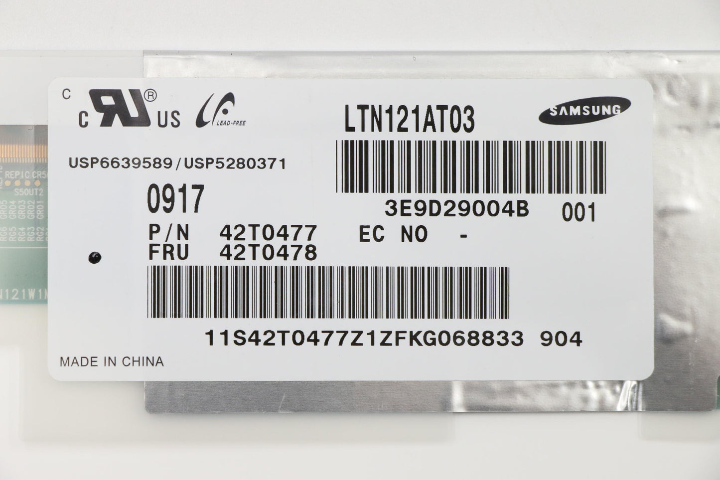 Lenovo Panel 12.1 Wxga - 42T0478