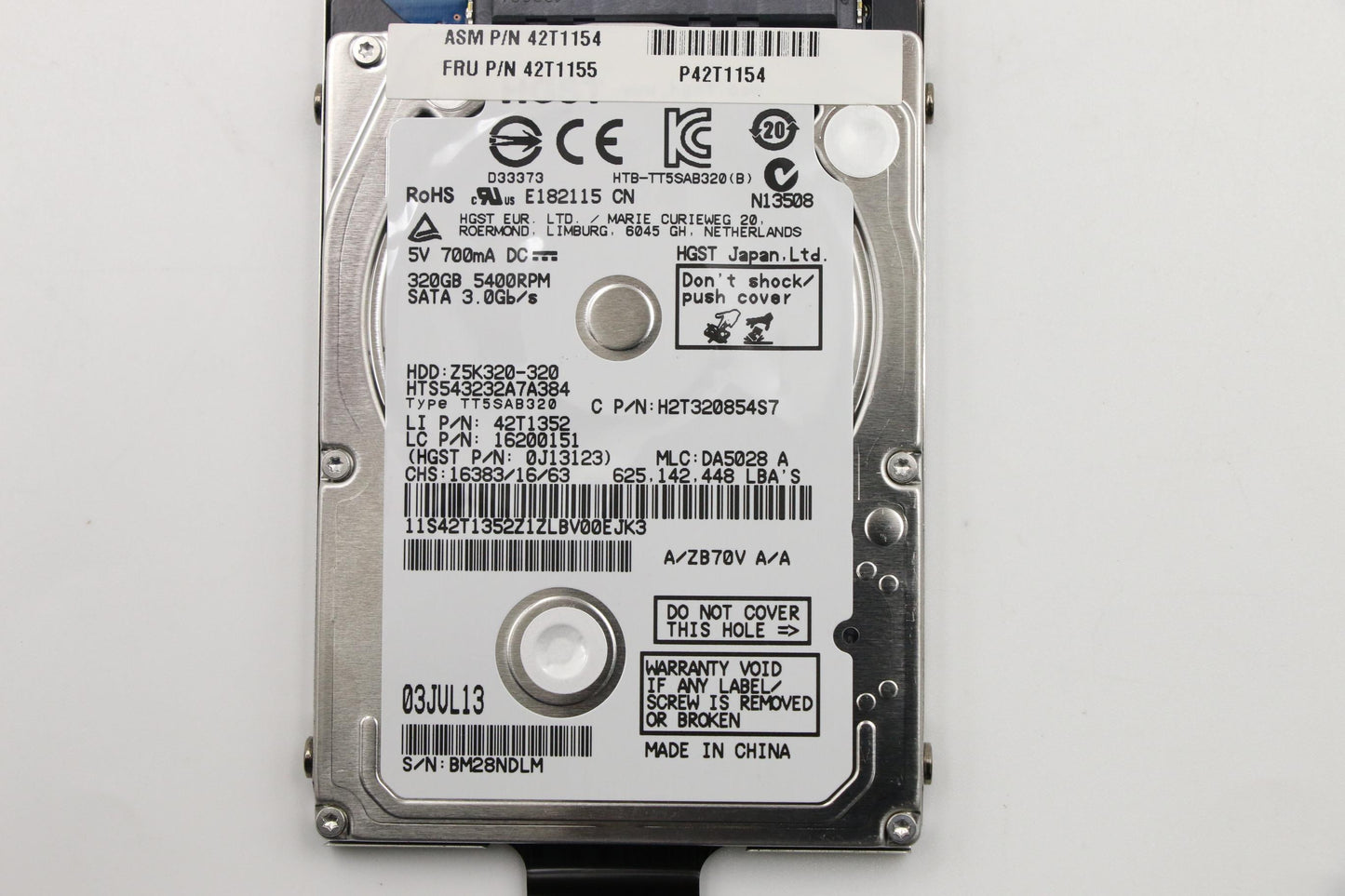 Lenovo Hd Hard Drives - 42T1155