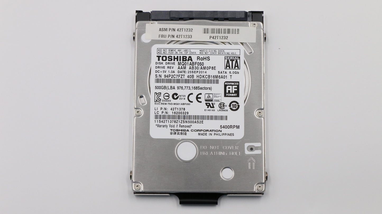 Lenovo 42T1233 Hd Hard Drives