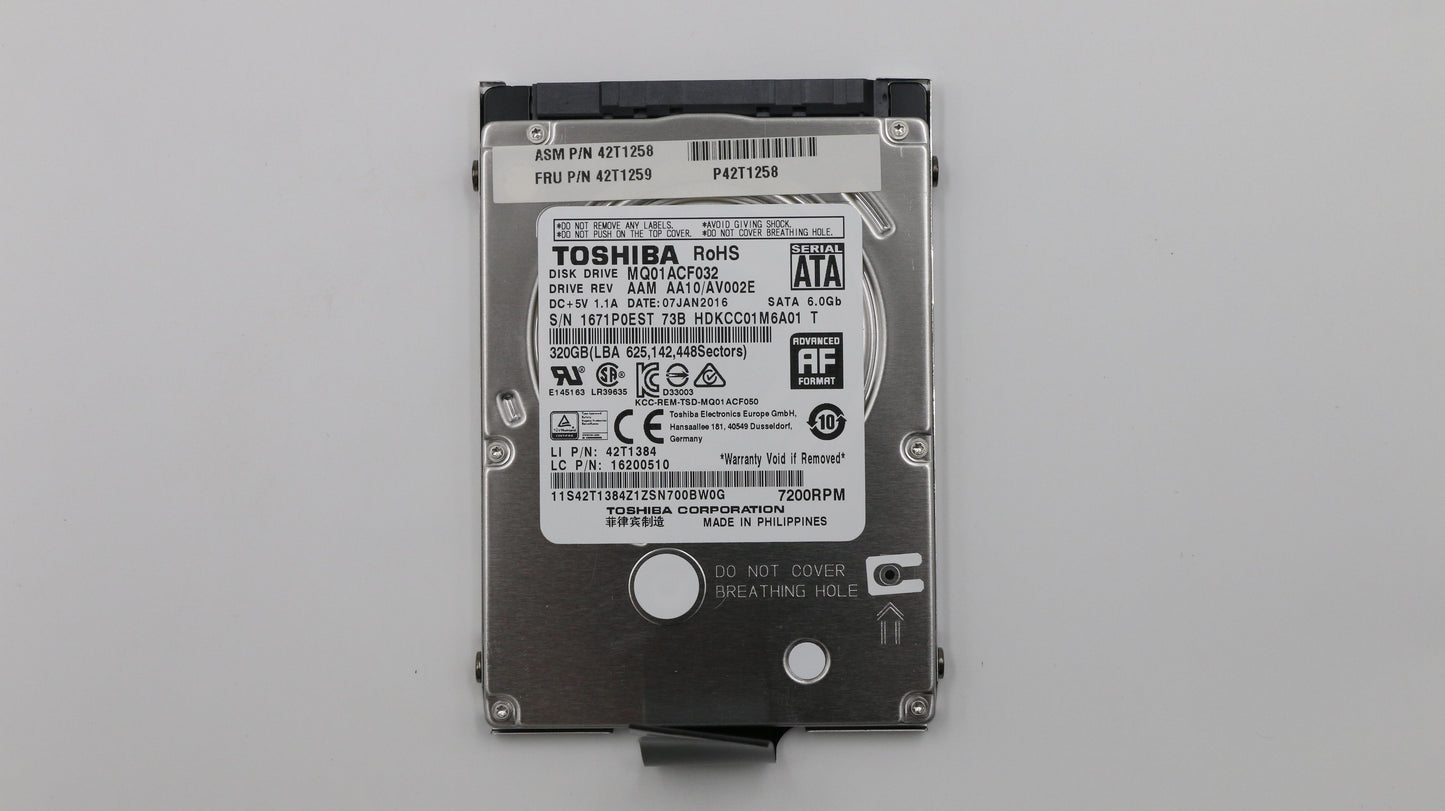 Lenovo 42T1259 Hard Drive