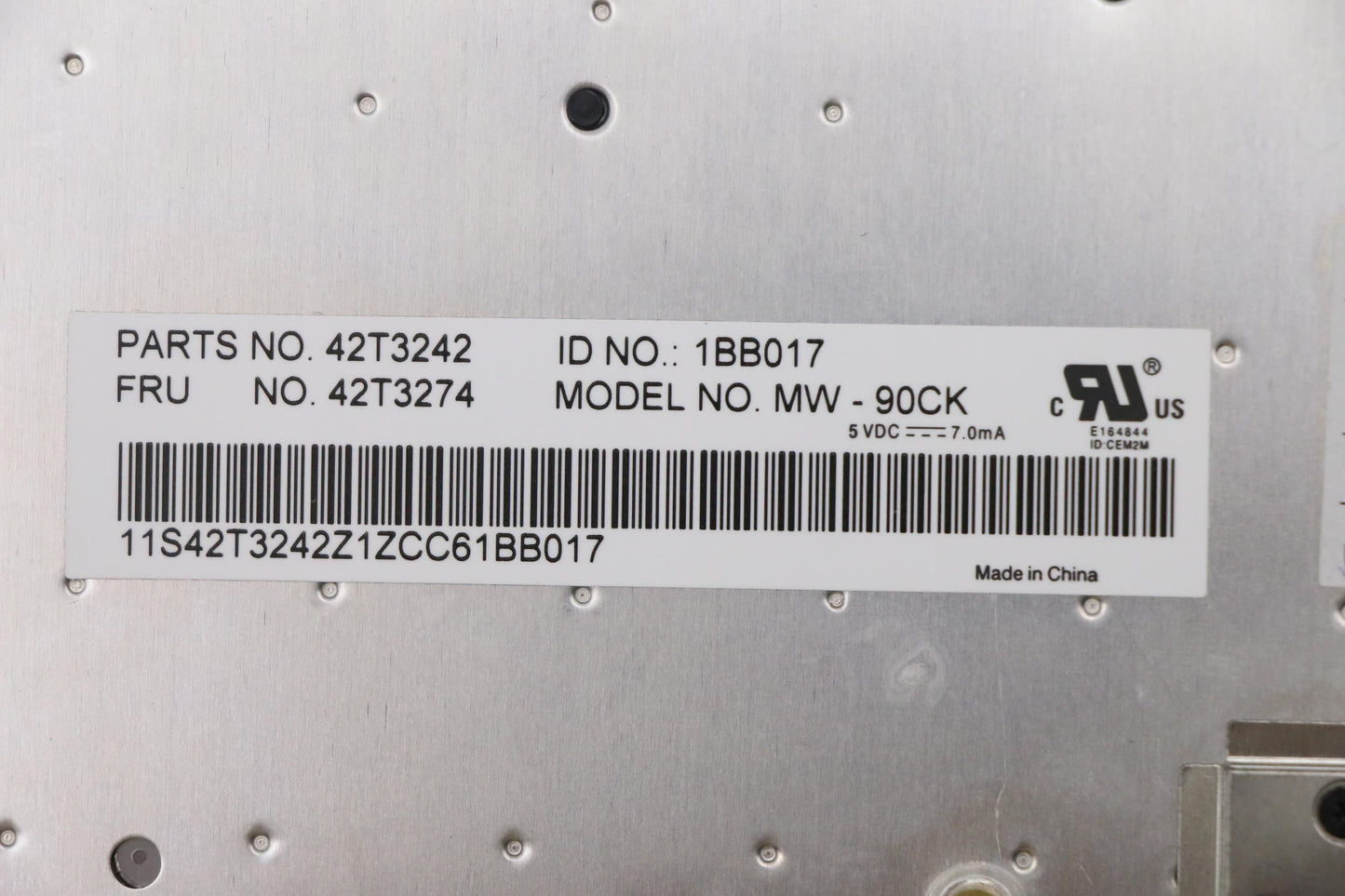 Lenovo Nb Kyb - 42T3274