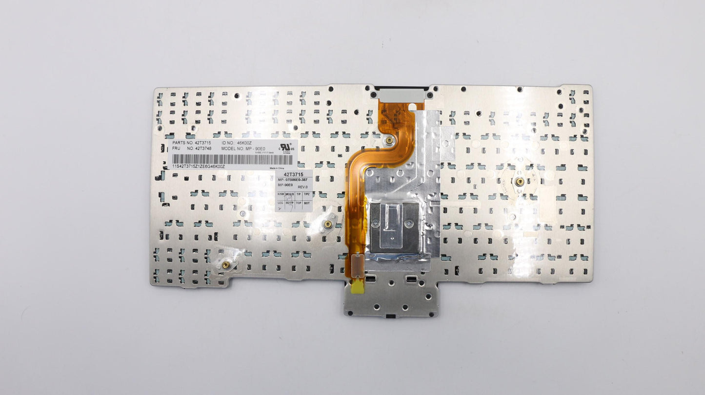 Lenovo Keyboard Mp Keyboard Cny Spa - 42T3748